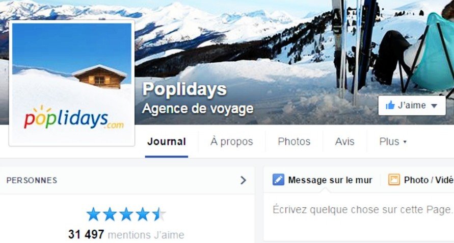 poplidays facebook social media